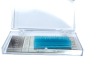 Preview: Neon Wimpern blau