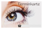 Preview: Terminkarten für Wimpernverlängerung Termin Karten