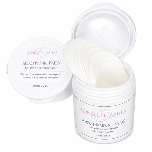 Abschminkpads für Eyelash Extension
