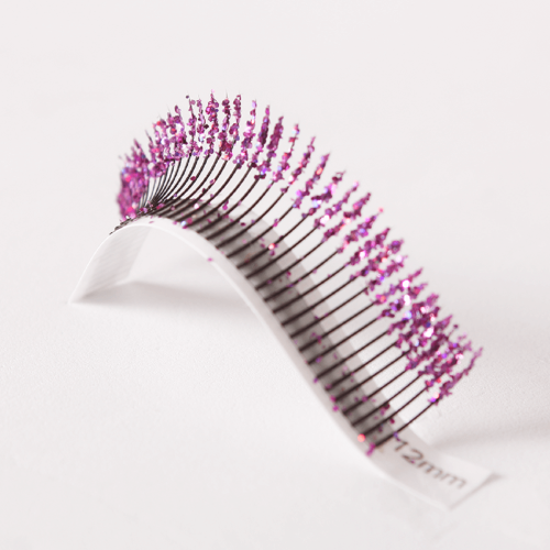 glitzerwimpern pink