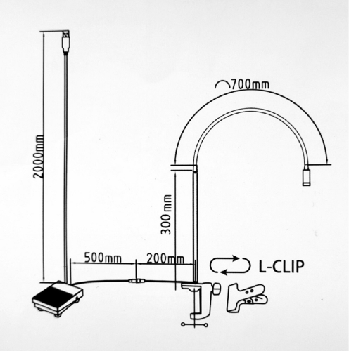 Maße Tischlampe
