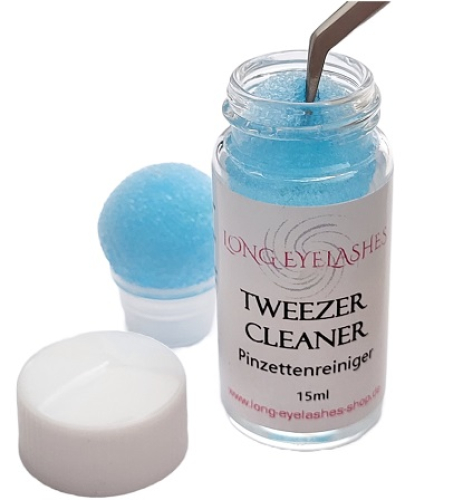 Pinzettenreiniger mit Schwammkugeln
