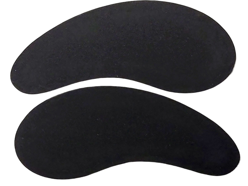 Silikon Augenpads schwarz für UV Wimpernverlängerung