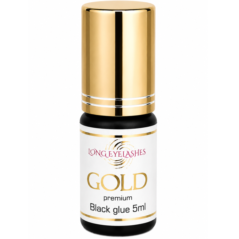 Gold Kleber Flasche
