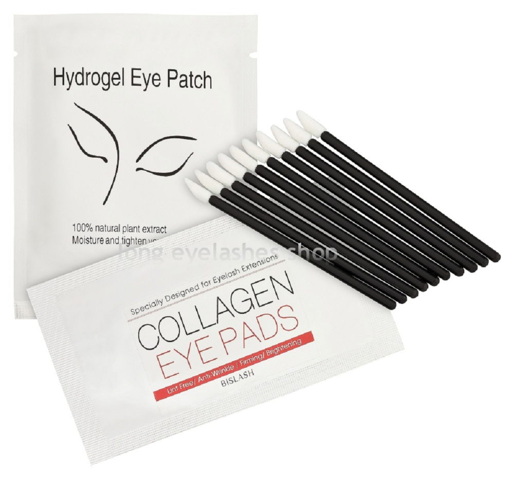 "Pads und 10 Reinigungsstäbchen als Geschenk