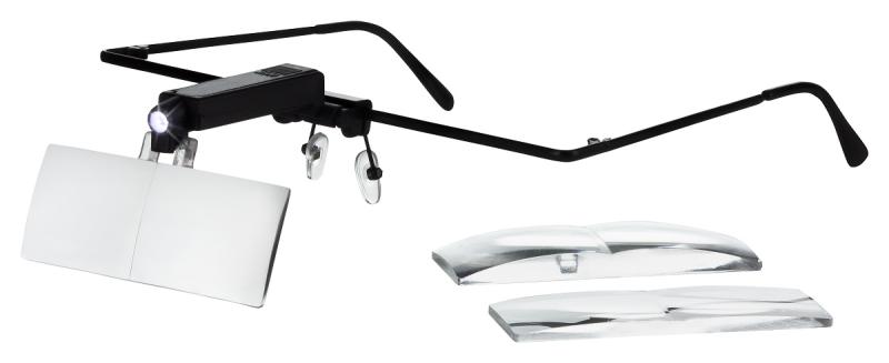 Lupenbrille mit Licht Lupenbrille mit Licht