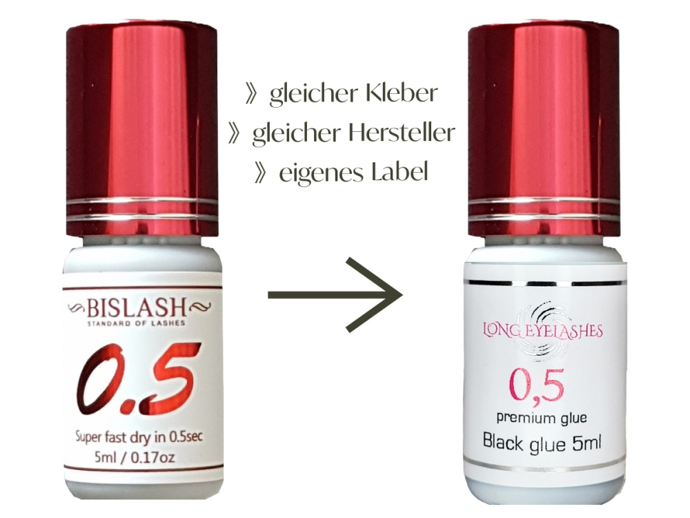 Neues Label Kleber 0,5 Neues Label Kleber 0,5