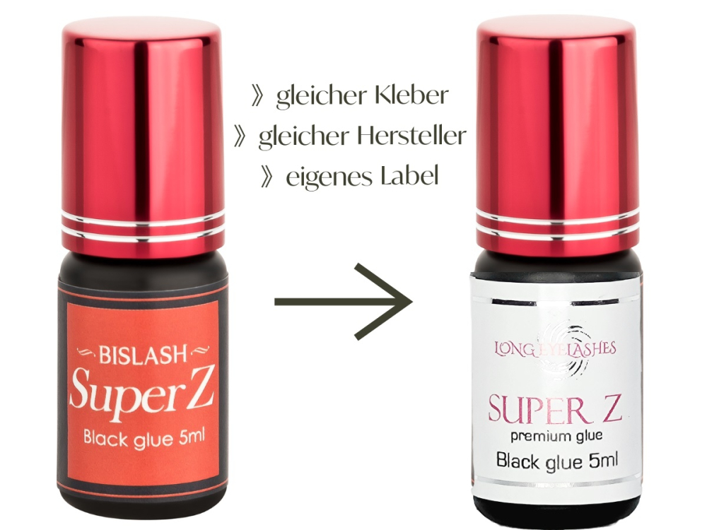 neues Label SuperZ Kleber neues Label SuperZ Kleber