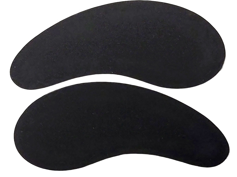 Silikon Augenpads schwarz für UV Wimpernverlängerung