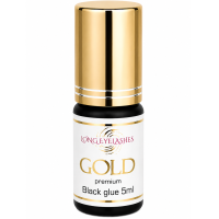Gold Kleber Flasche